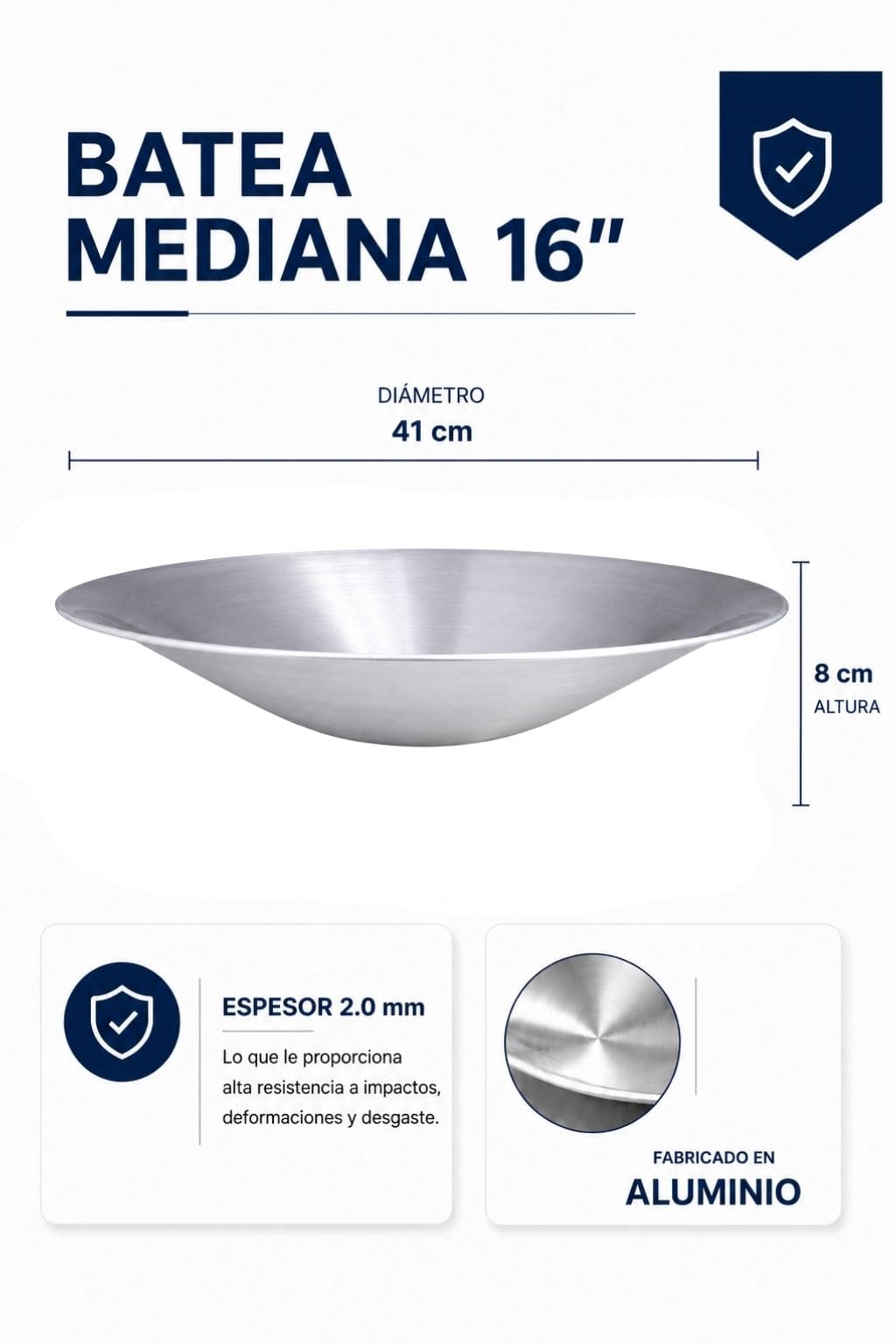Batea aluminio mediana (16)