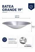Batea aluminio grande (19)